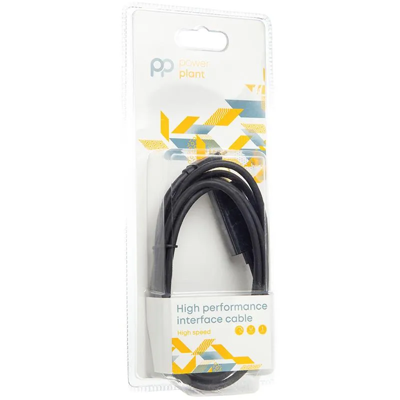 Кабель PowerPlant (CA911844) USB Type-C (Thunderbolt 3)-DisplayPort - мініатюра 2