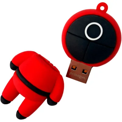 USB флеш накопичувач Wibrand 16GB Squid Game Red USB 2.0 (WI2.0/SG16R) - мініатюра 3
