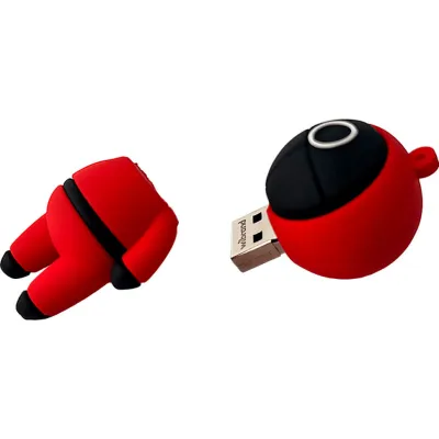 USB флеш накопичувач Wibrand 16GB Squid Game Red USB 2.0 (WI2.0/SG16R) - мініатюра 4