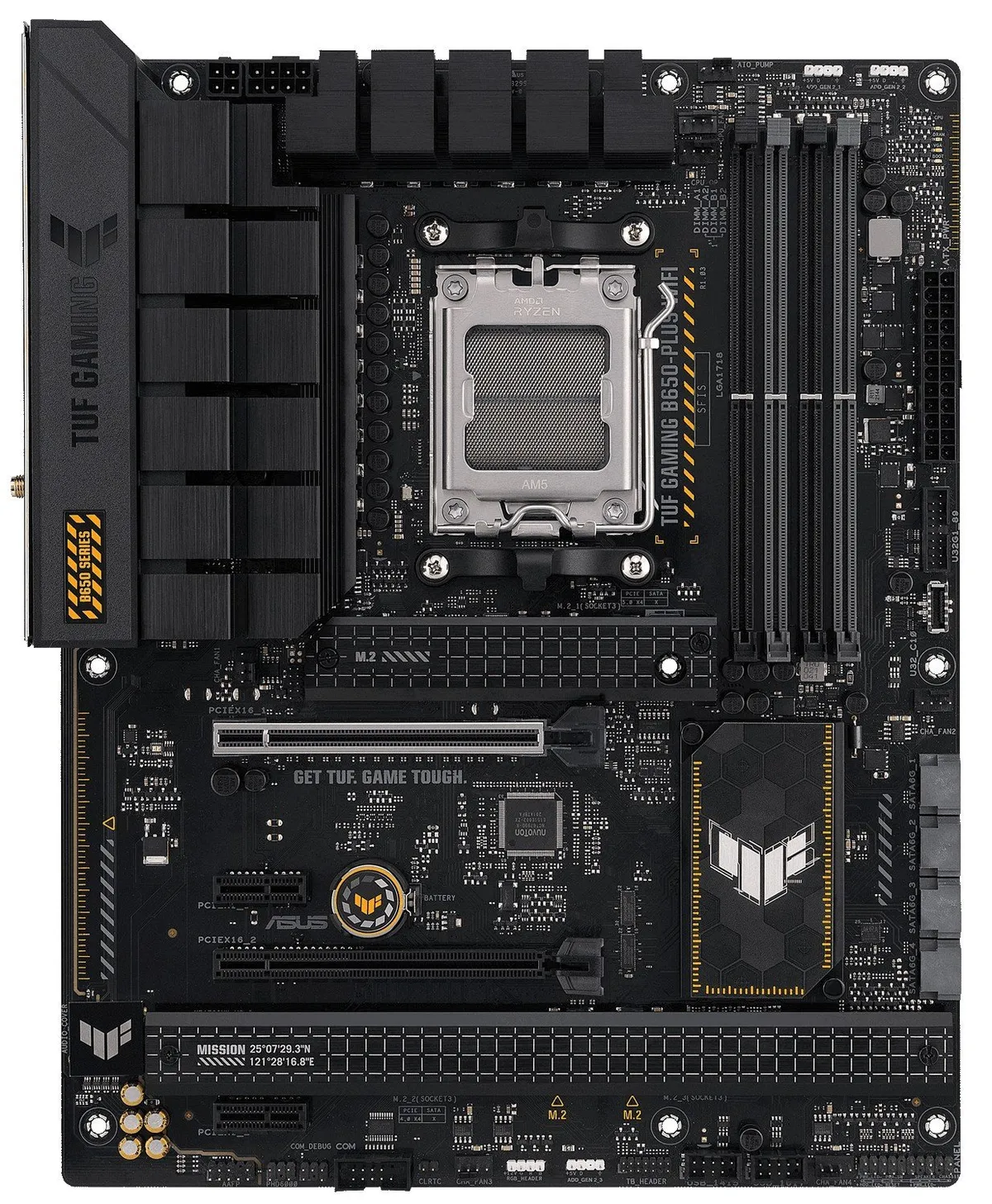 Материнська плата Asus TUF Gaming B650-Plus WiFi Socket AM5 - зображення 1