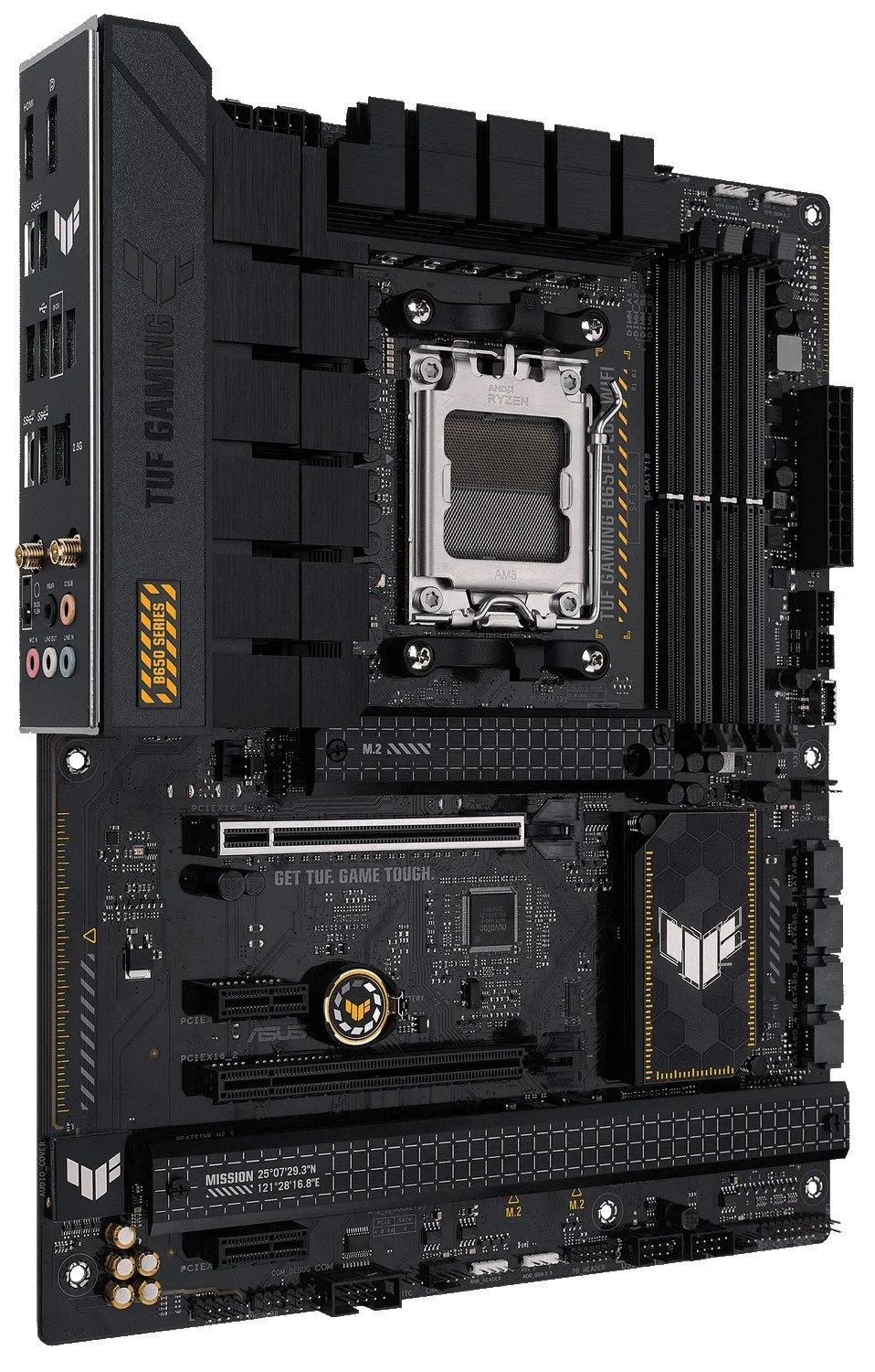 Материнська плата Asus TUF Gaming B650-Plus WiFi Socket AM5 - мініатюра 2