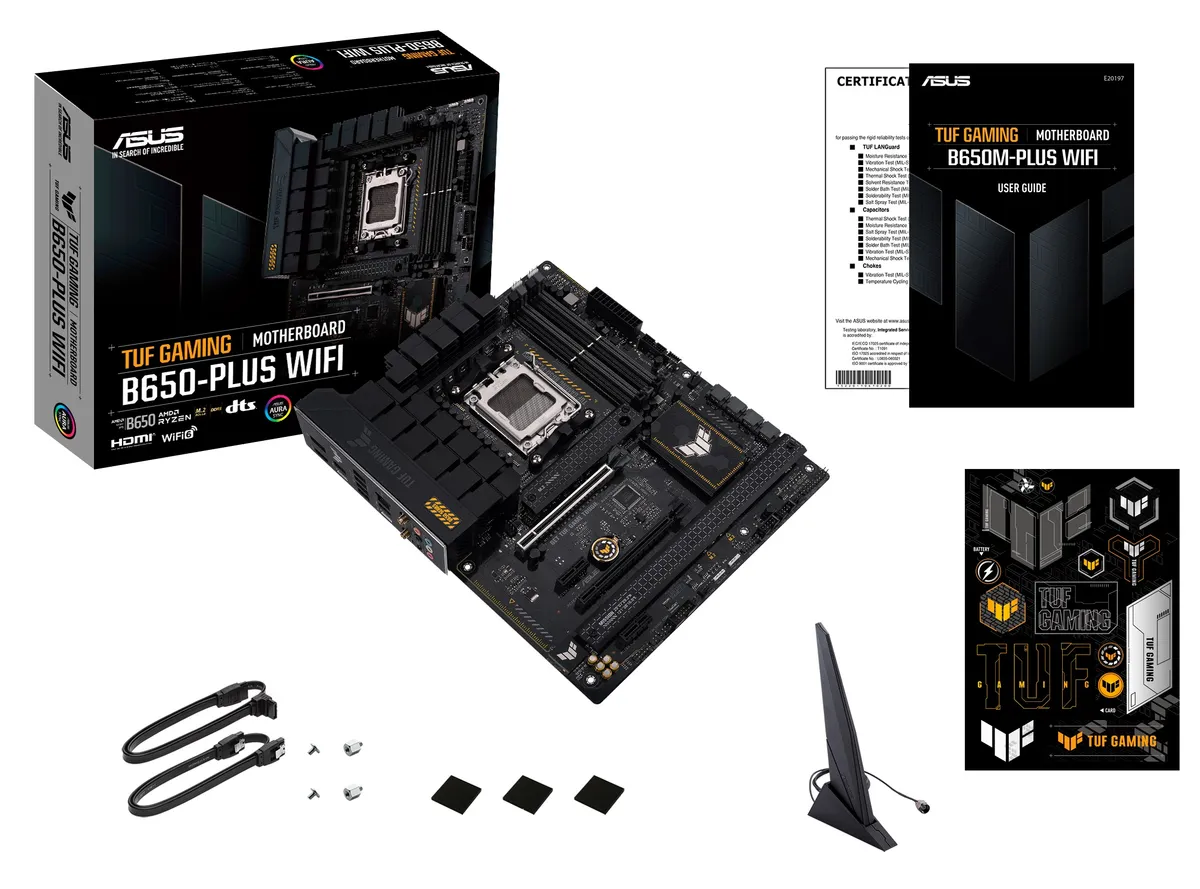 Материнська плата Asus TUF Gaming B650-Plus WiFi Socket AM5 - мініатюра 6
