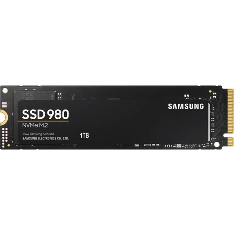 Накопичувач SSD  1ТB Samsung 980 M.2 2280 PCIe 3.0 x4 NVMe V-NAND MLC (MZ-V8V1T0BW) - зображення 1