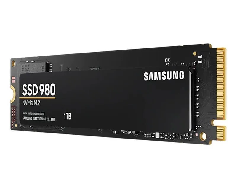 Накопичувач SSD  1ТB Samsung 980 M.2 2280 PCIe 3.0 x4 NVMe V-NAND MLC (MZ-V8V1T0BW) - мініатюра 2