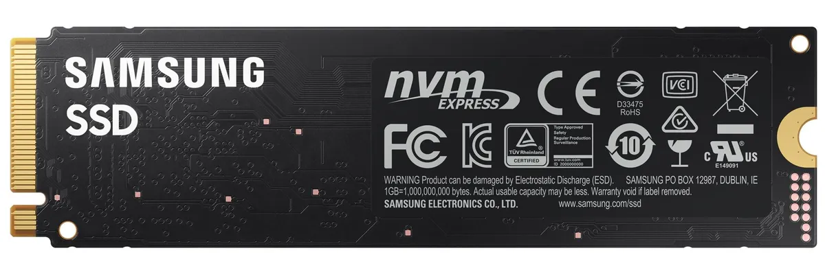 Накопичувач SSD  1ТB Samsung 980 M.2 2280 PCIe 3.0 x4 NVMe V-NAND MLC (MZ-V8V1T0BW) - мініатюра 7