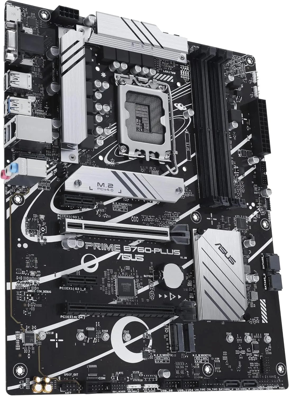 Материнська плата Asus Prime B760-Plus Socket 1700 - мініатюра 4