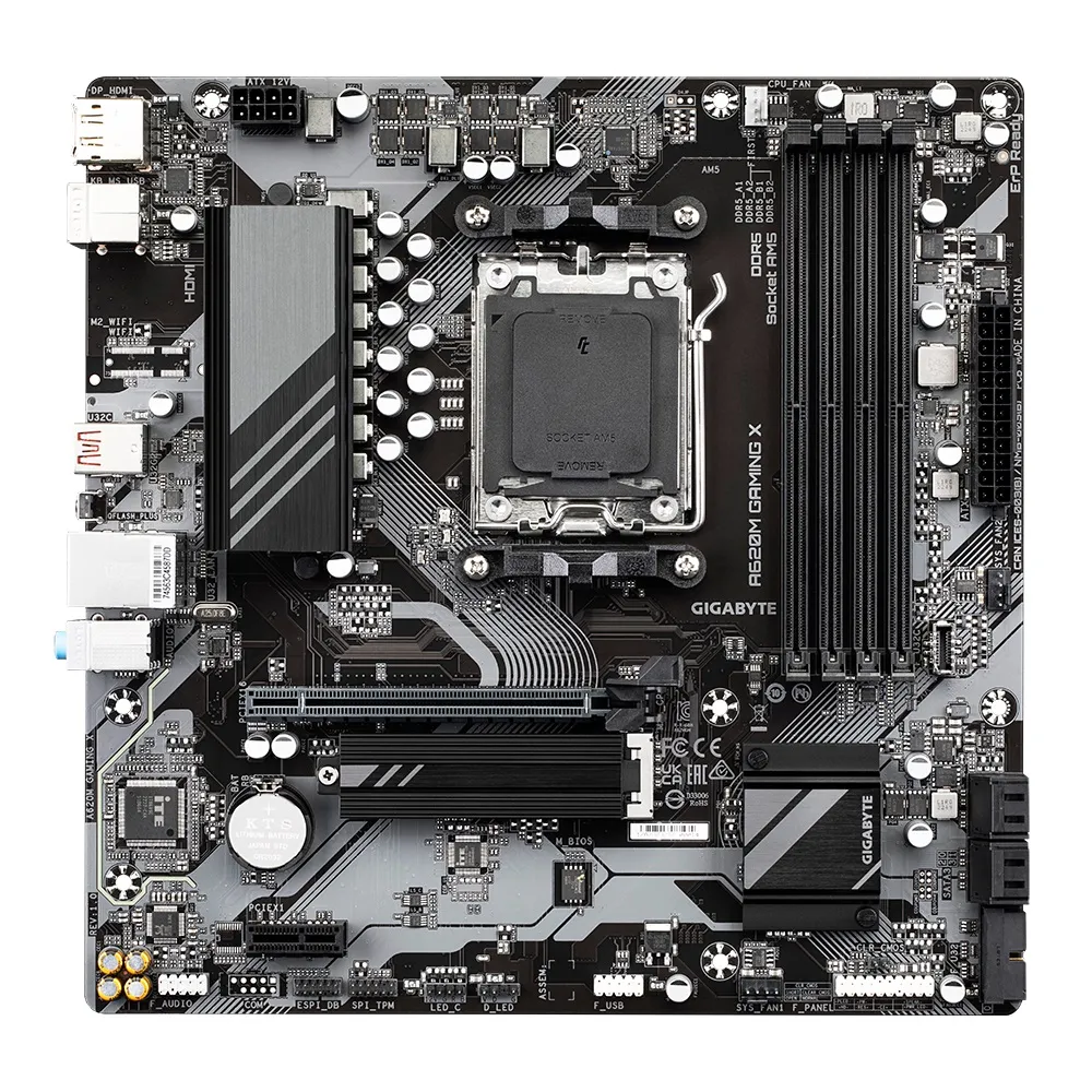 Материнська плата Gigabyte A620M Gaming X Socket AM5 - мініатюра 2