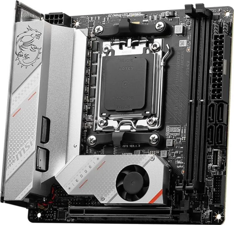 Материнська плата MSI MPG B650I Edge WiFi Socket AM5 - мініатюра 2