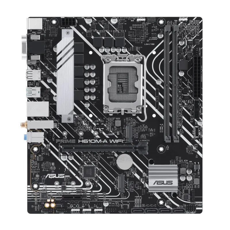 Материнська плата Asus Prime H610M-A WiFi Socket 1700 - мініатюра 2