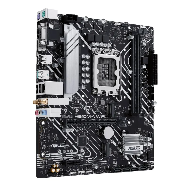 Материнська плата Asus Prime H610M-A WiFi Socket 1700 - мініатюра 3