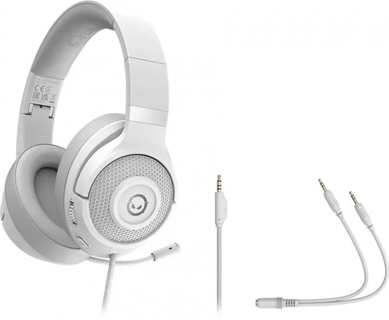 Гарнітура Canyon Lorgar Noah 101 Gaming 3.5 мм White (LRG-GHS101W) - мініатюра 4