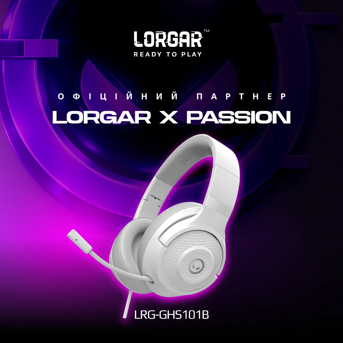 Гарнітура Canyon Lorgar Noah 101 Gaming 3.5 мм White (LRG-GHS101W) - мініатюра 7