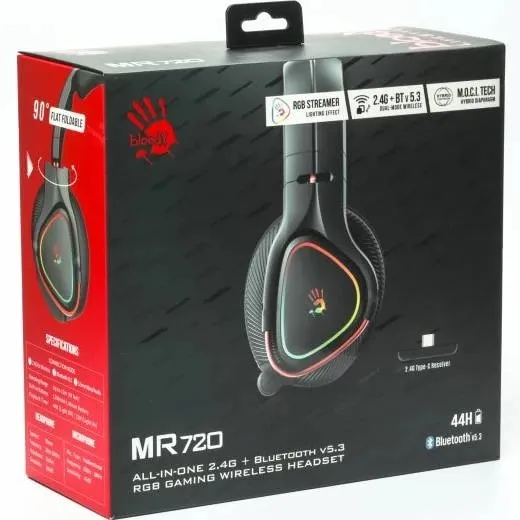 Гарнітура Bloody MR720 Black - мініатюра 11