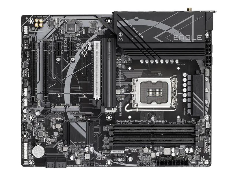 Материнська плата Gigabyte Z790 Eagle AX Socket 1700 - мініатюра 3