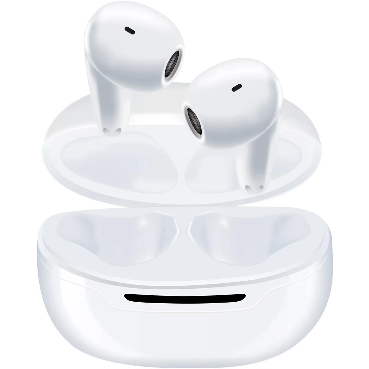 Bluetooth-гарнiтура Piko TWS-MiniJoy White (1283126583421) - зображення 1