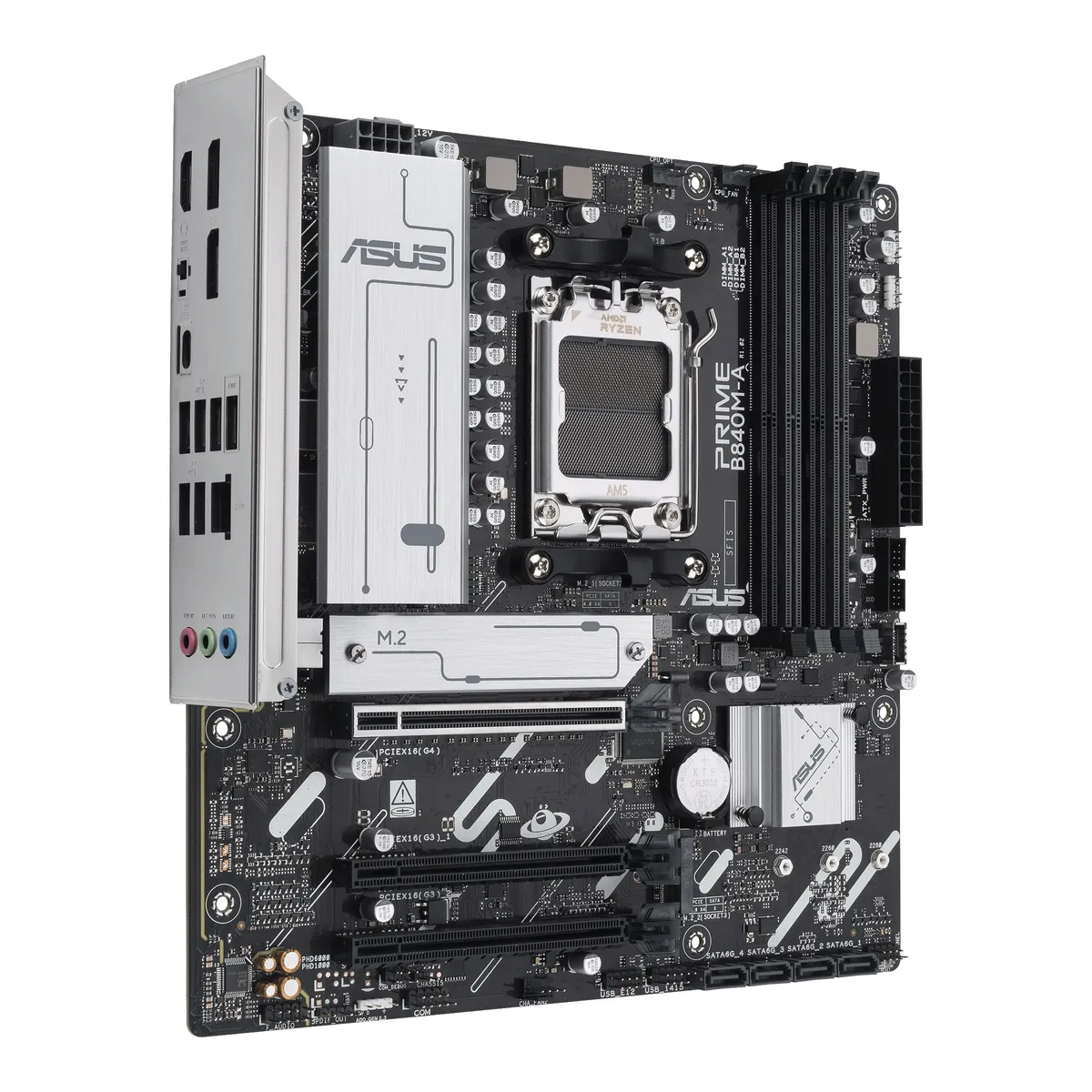 Материнська плата Asus Prime B840M-A-CSM Socket AM5 - мініатюра 3