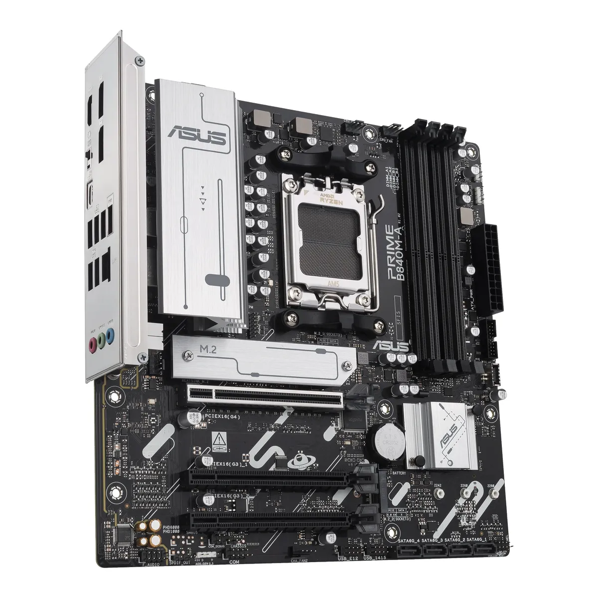 Материнська плата Asus Prime B840M-A-CSM Socket AM5 - мініатюра 4