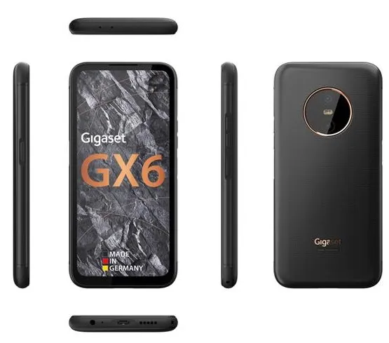 Смартфон Gigaset GX6 IM 8/128 GB Dual Sim Titanium Black (S30853-H1529-R112) - мініатюра 10