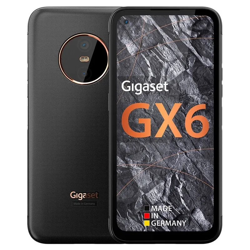 Смартфон Gigaset GX6 IM 8/128 GB Dual Sim Titanium Black (S30853-H1529-R112) - мініатюра 12