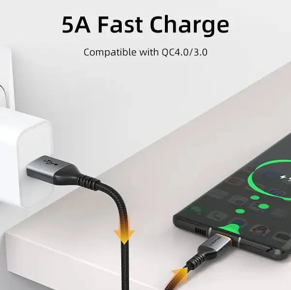 Кабель Cabletime USB Type-C - USB (M/M), 2 м, Black (CA50L) - мініатюра 2