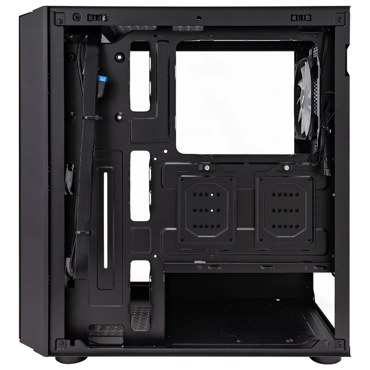 Корпус 1stPlayer T7-P-BK-4F1 Black 750W (T7-P-BK-4F1-PS-750FK-EU) - мініатюра 5