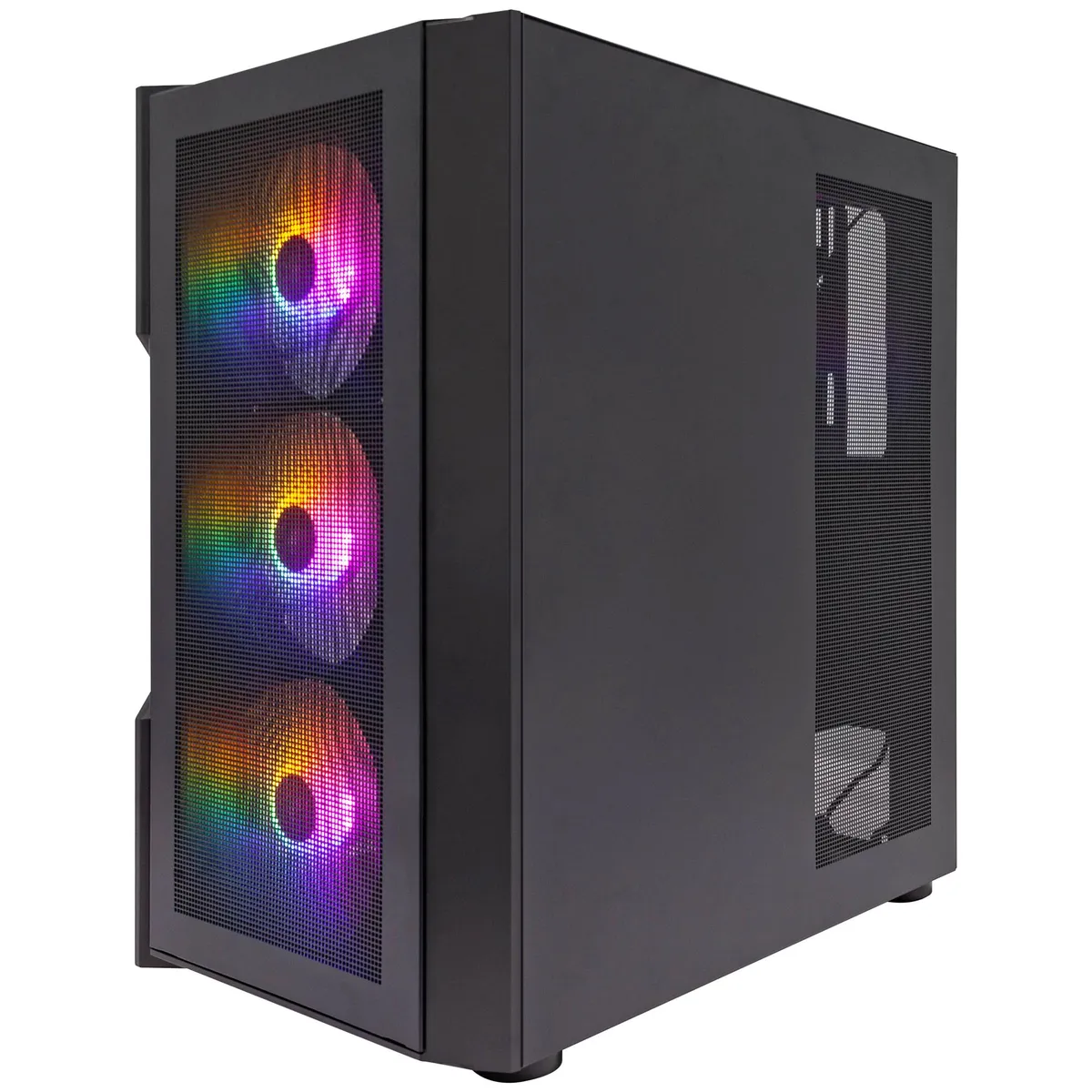 Корпус 1stPlayer T7-P-BK-4F1 Black 750W (T7-P-BK-4F1-PS-750FK-EU) - мініатюра 7