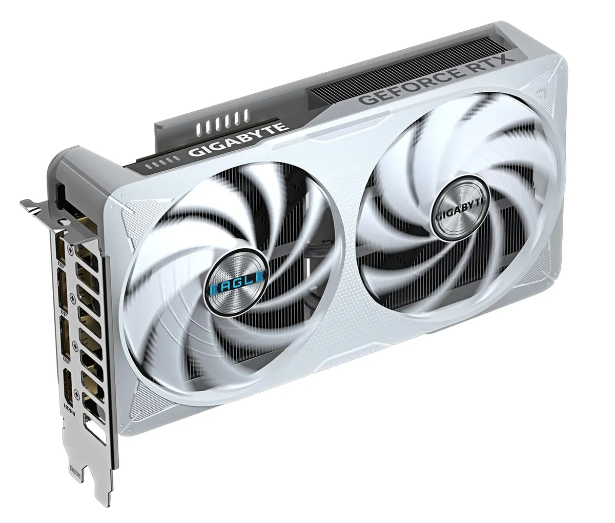 Відеокарта GF RTX 5060 Ti  8GB GDDR7 Eagle OC Ice Gigabyte (GV-N506TEAGLEOC ICE-8GD) - мініатюра 2