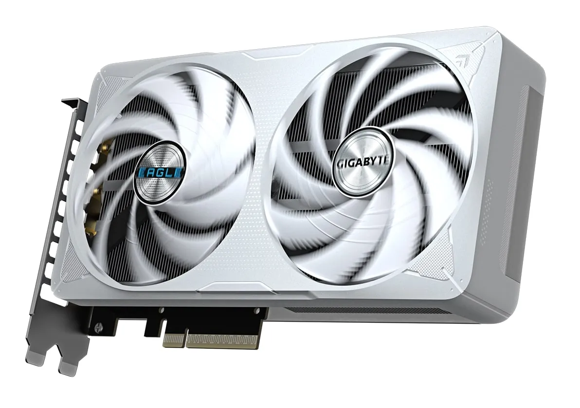 Відеокарта GF RTX 5060 Ti  8GB GDDR7 Eagle OC Ice Gigabyte (GV-N506TEAGLEOC ICE-8GD) - мініатюра 3