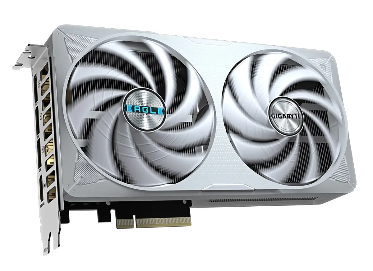 Відеокарта GF RTX 5060 Ti  8GB GDDR7 Eagle OC Ice Gigabyte (GV-N506TEAGLEOC ICE-8GD) - мініатюра 4