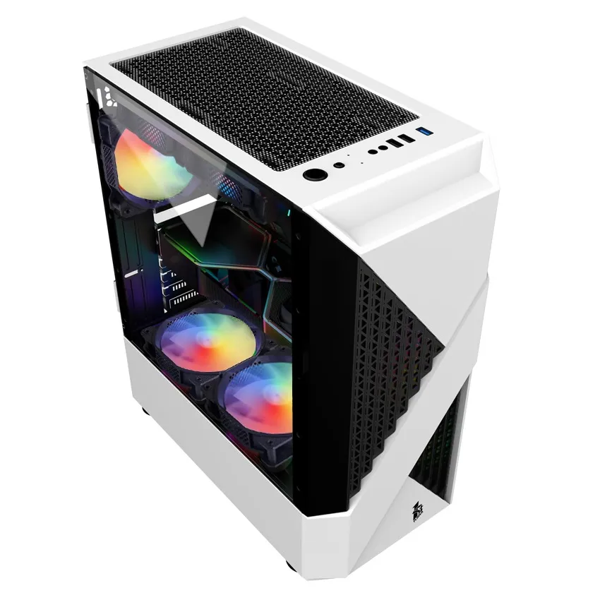 Корпус 1stPlayer F3-A-WH-4F1-PS-600FK-EU White 600W - мініатюра 15