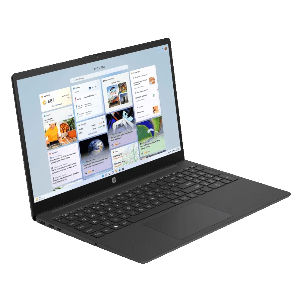 Ноутбук HP 15-fc0254ua (C78SBEA) Black - мініатюра 2