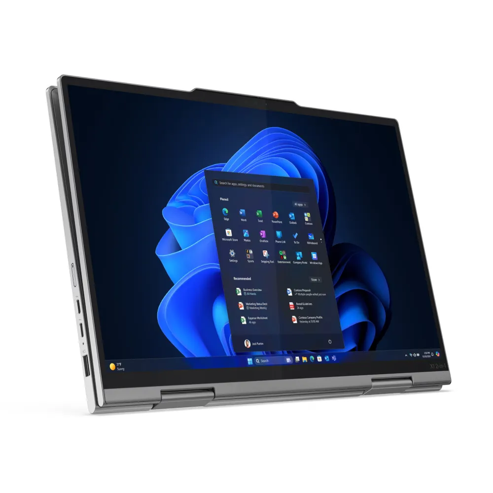 Ноутбук Lenovo ThinkPad X1 2-in-1 Gen 10 (21NVS0LJ00) Grey - мініатюра 4