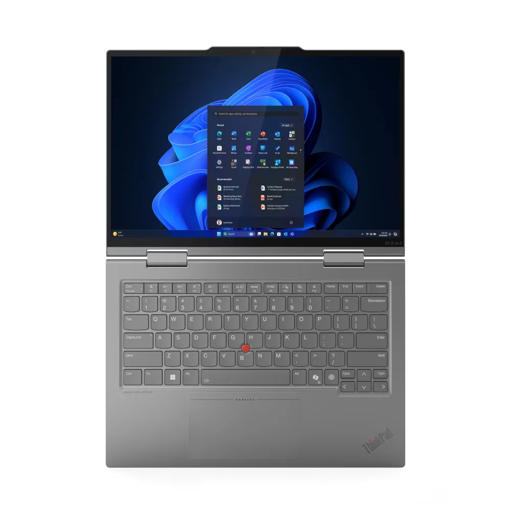 Ноутбук Lenovo ThinkPad X1 2-in-1 Gen 10 (21NVS0LJ00) Grey - мініатюра 7