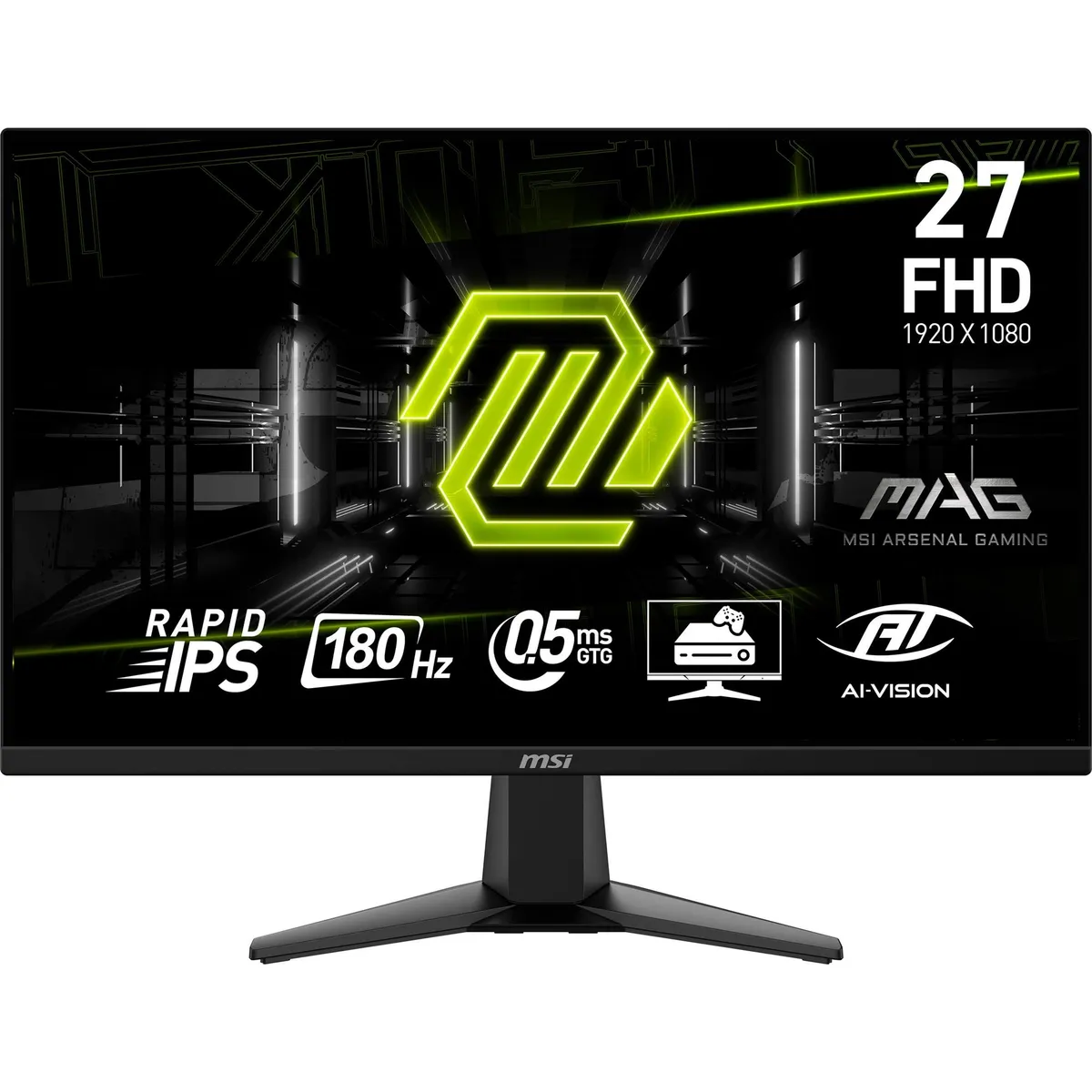 Монітор MSI 27" MAG 275F IPS Black 180Hz - зображення 1