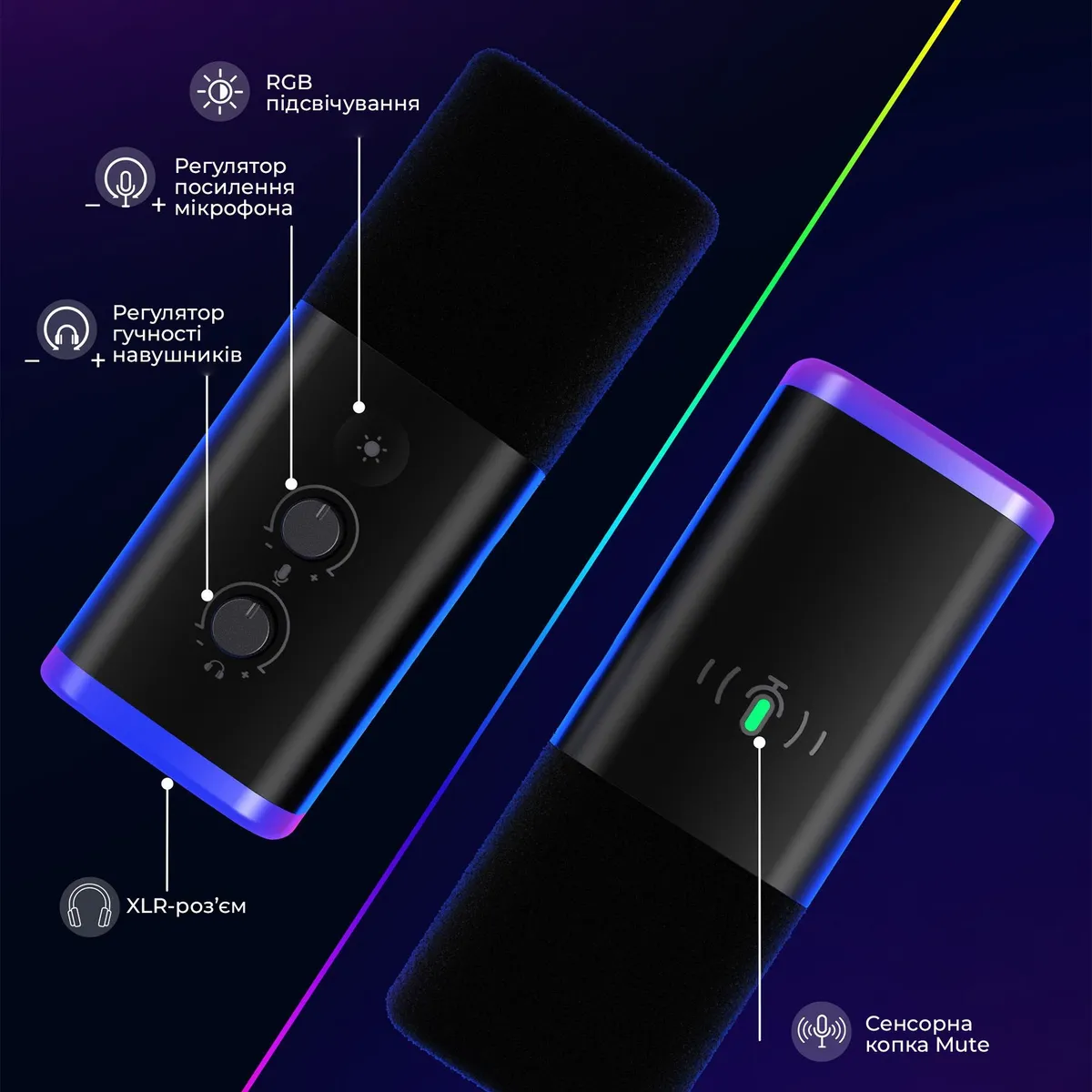 Мікрофон Fifine AM8T Black - мініатюра 6