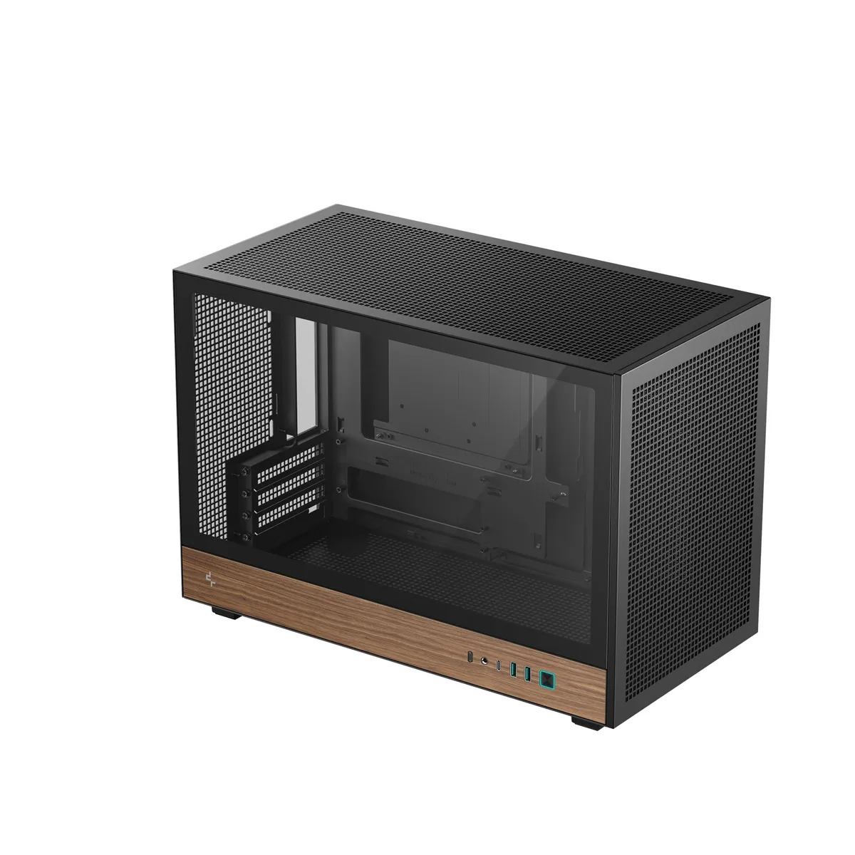 Корпус DeepCool CH260 Wood Black (R-CH260-BKNWM0-G-1) - мініатюра 10