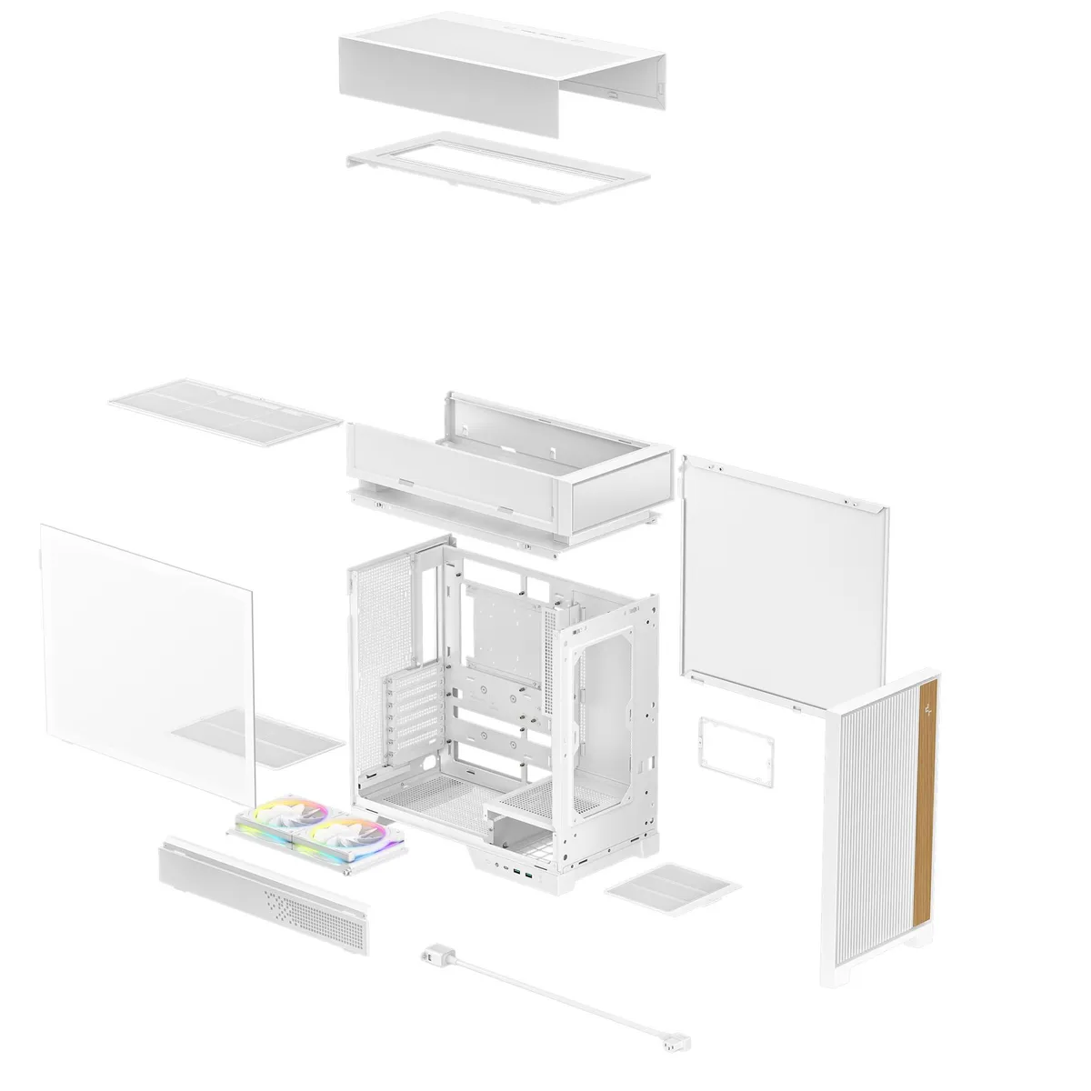 Корпус DeepCool CL660 White (R-CL660-WHNNA0-G-1) - мініатюра 5