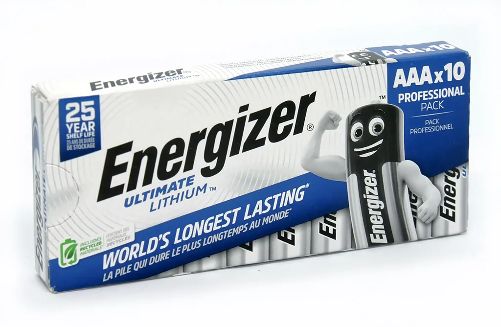 Батарейка Energizer Ultimate Lithium L92 AAA/LR03 BL 10шт - мініатюра 3