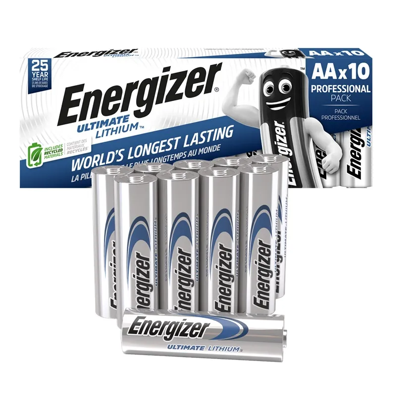 Батарейка Energizer Ultimate Lithium L91 AA 10шт - мініатюра 3