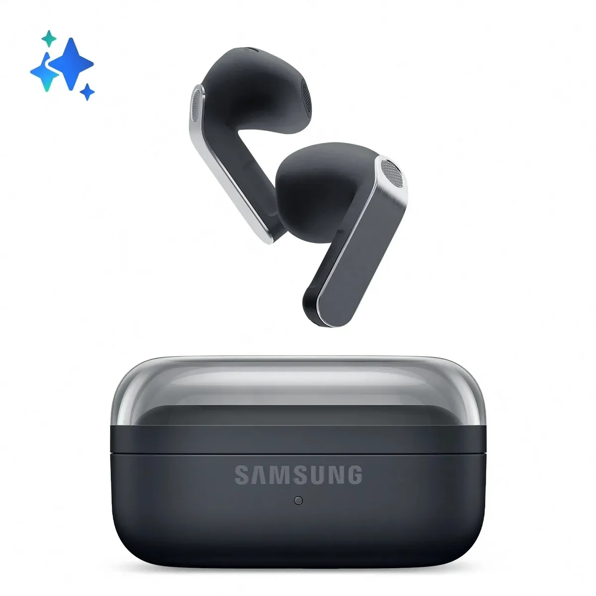 Bluetooth-гарнітура Samsung Galaxy Buds4 Black (SM-R540NZKASEK) - мініатюра 5