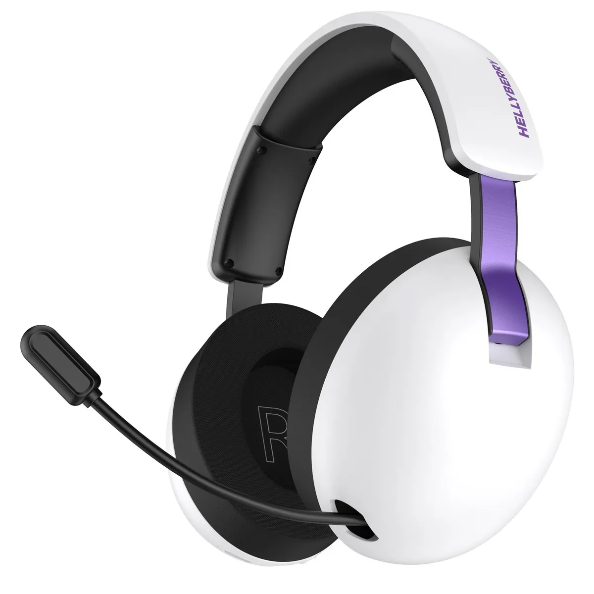 Bluetooth-гарнiтура Hator Hellyberry HH30 Wireless White/Violet (HH30_wireless_WV) - мініатюра 10