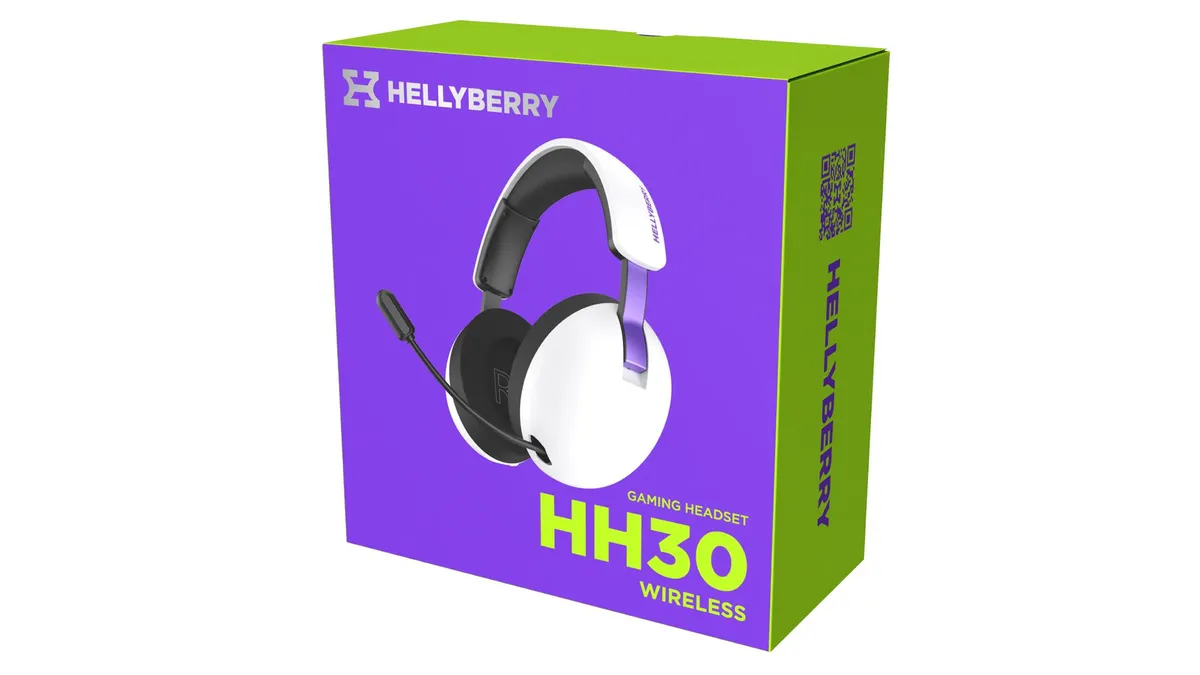 Bluetooth-гарнiтура Hator Hellyberry HH30 Wireless White/Violet (HH30_wireless_WV) - мініатюра 9