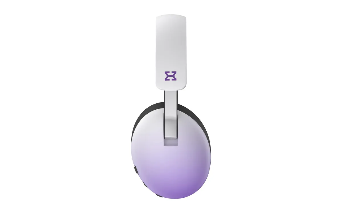 Bluetooth-гарнiтура Hator Hellyberry HH30 Pro Wireless White/Violet (HH30_PRO_wireless_WV) - мініатюра 4