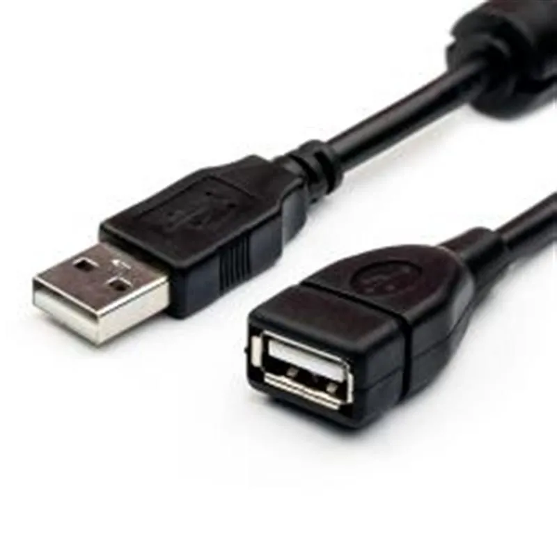 Кабель ATcom подовжувач USB2.0 AM/AF 1.5 м. Феритовий фільтр - зображення 1
