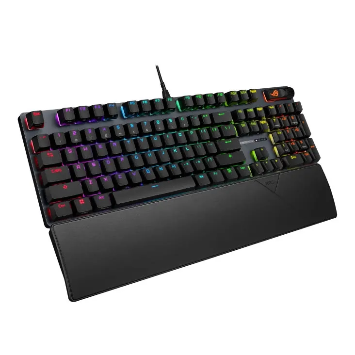 Клавiатура Asus ROG Strix Scope II X Black (90MP03XG-BKMA00) - мініатюра 7