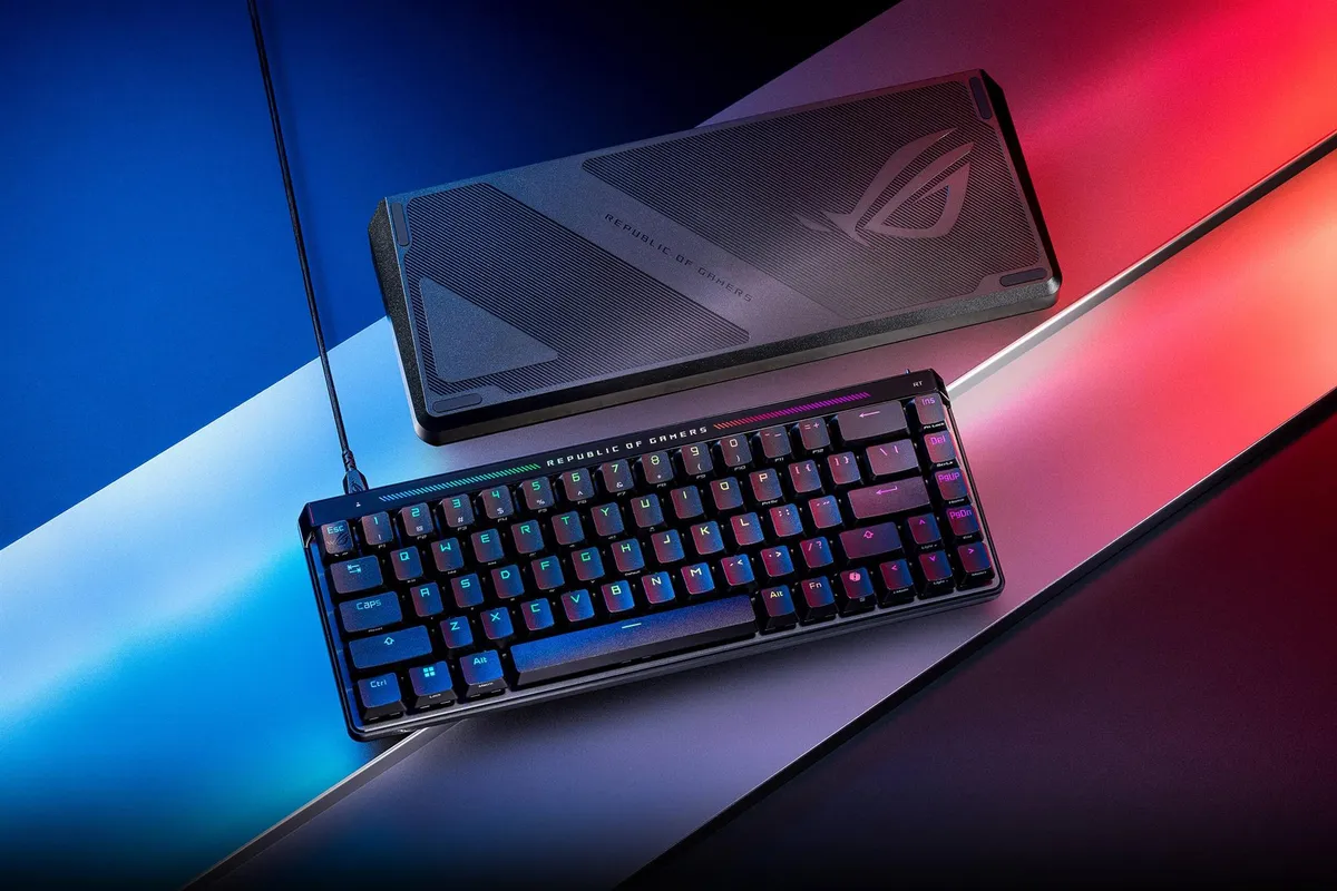 Клавiатура Asus ROG Falchion Ace 68key HFX Magnetic Switches Black (90MP03VE-BKMA00) - мініатюра 13