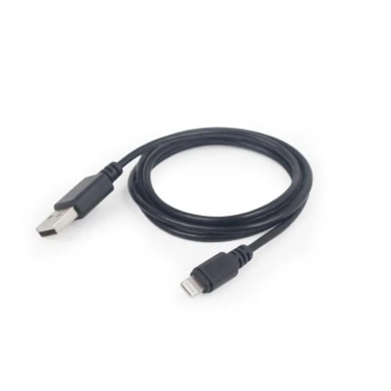 Кабель Cablexpert USB - Lightning (M/M), 2 м, Black (CC-USB2-AMLM-2M) - зображення 1