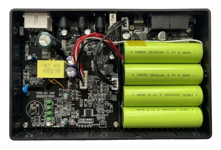 Джерело безперебійного живлення для роутерів/комутаторів DC1018P DC UPS 10400 mAh Black (2020000426844) - мініатюра 6