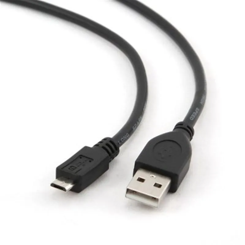 Кабель Cablexpert USB - micro USB V 2.0 (M/M), 3 м, Black (CCP-mUSB2-AMBM-10) - зображення 1