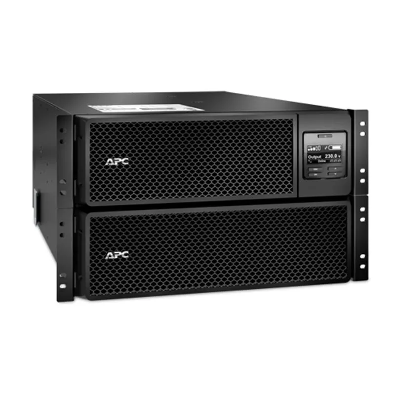 Джерело безперебійного живлення APC Smart-UPS SRT 10000VA, Online, 6хIEC 320 C13, 4хIEC 320 C19, RJ-45, USB, LCD, металл (SRT10KRMXLI) - мініатюра 3